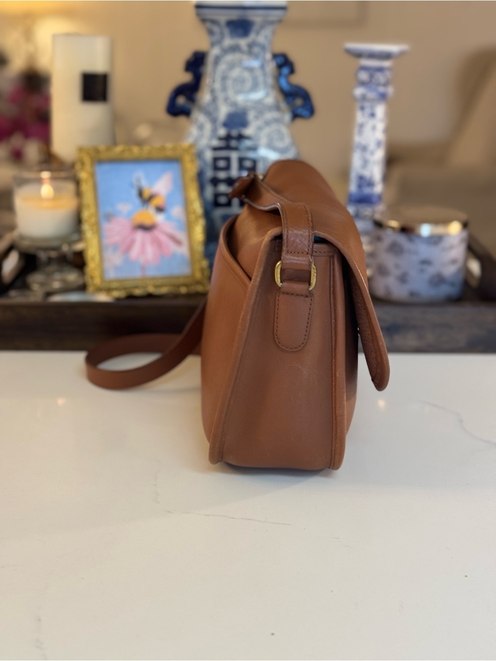 🤎 VINTAGE COACH TAN CITY BAG! - Picture 4 of 11